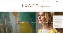 Desktop Screenshot of icart.fr